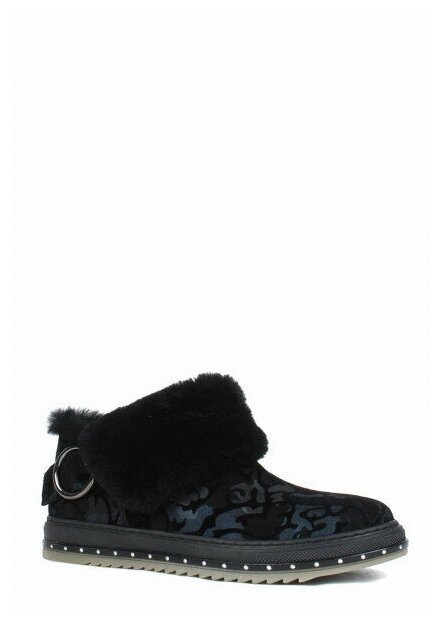 Ботинки  Tuffoni, зимние, натуральная замша, размер 37, черный