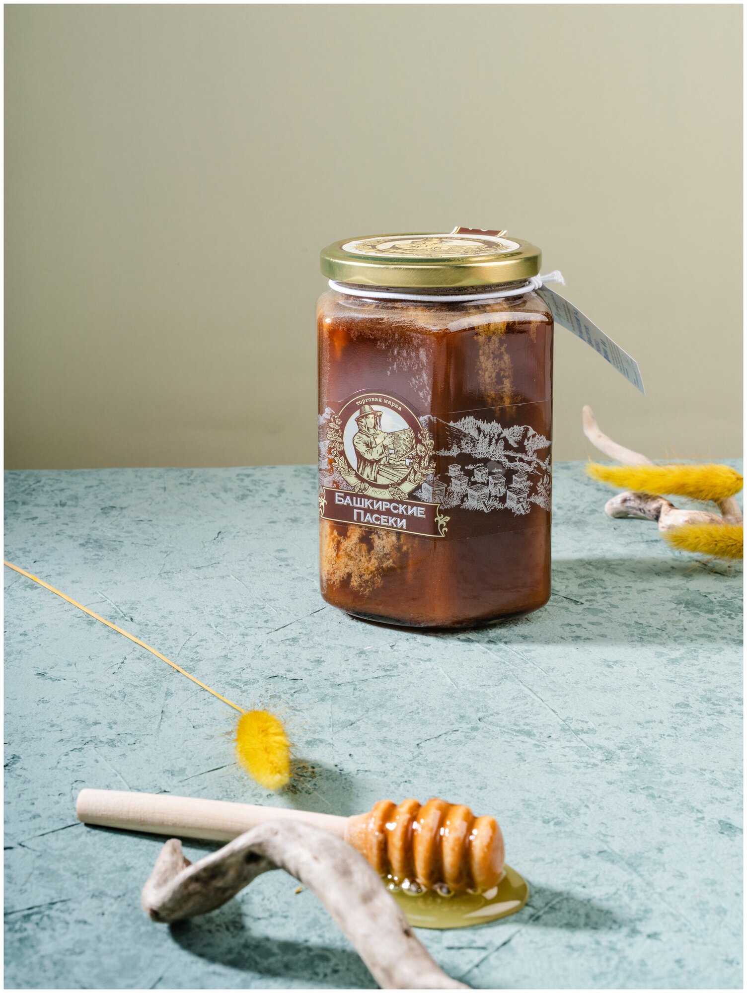 Мед гречишный башкирские пасеки, 1 кг. Сбор 2023 года - фотография № 6