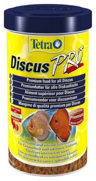 Корм для рыб Tetra Discus Crisps 500мл (TetraDiscus Pro) чипсы - фотография № 7