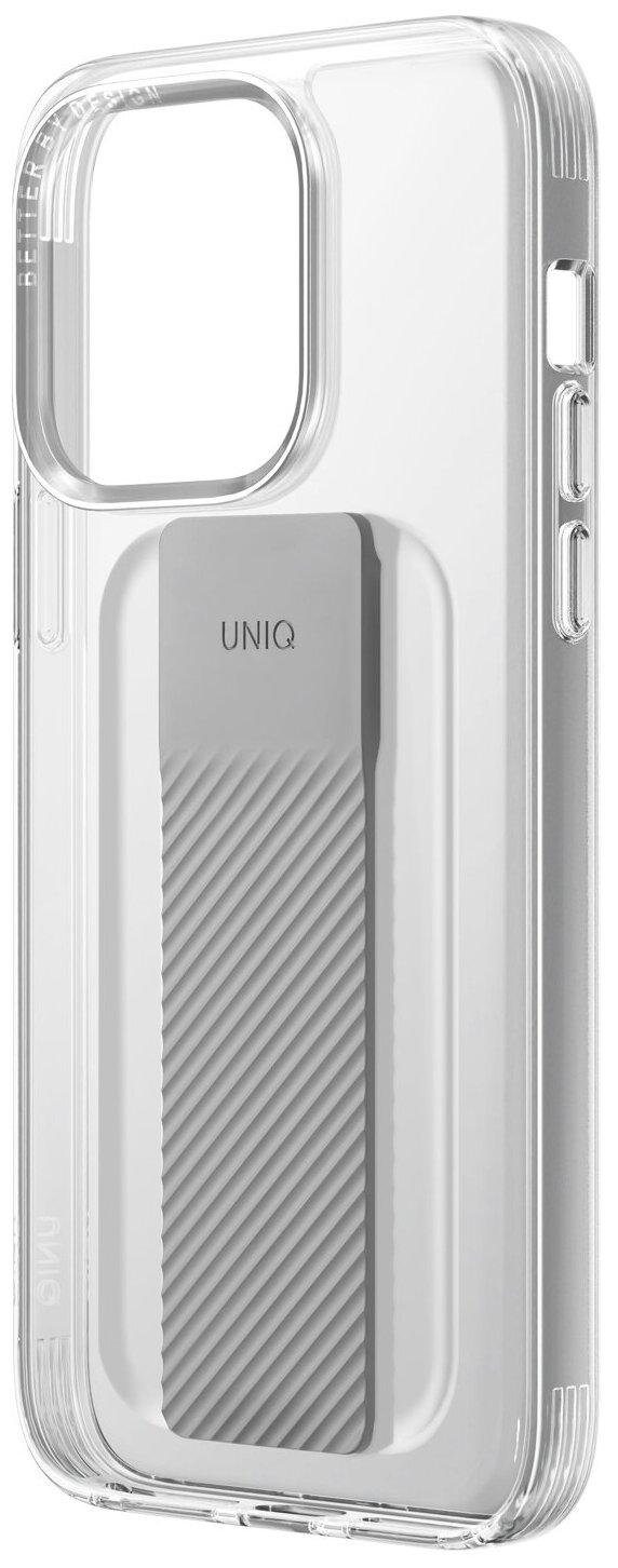 Uniq для iPhone 14 Pro Max чехол Heldro Mount +Band Clear