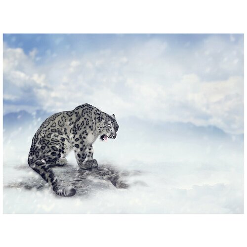 Постер на холсте с подрамником ХитАрт 