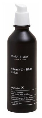Лосьон для лица с бифидобактериями и витамином С MARY & MAY Vitamine C+ Bifida Lotion 120 ml