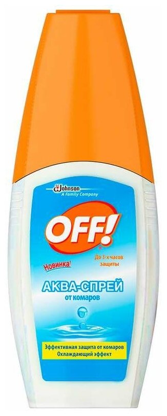 Спрей OFF! Аква-спрей от комаров