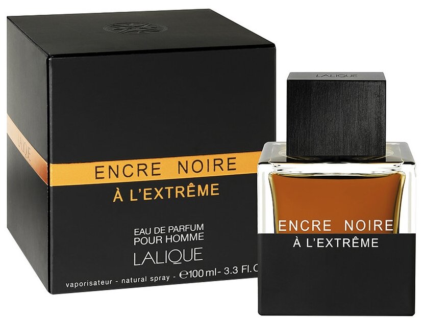 Lalique, Encre Noire A L'Extreme, 100 мл, парфюмерная вода мужская