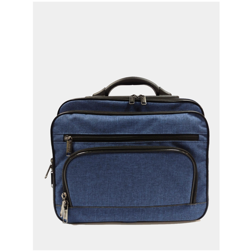 Портфель, кейс, дипломат, сумка мужская, синяя