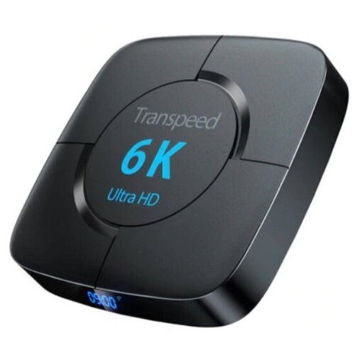 Смарт ТВ приставка Transpeed Android 4G 32GB / ТВ приставка / Медиаплеер 32 Гб / TV Box