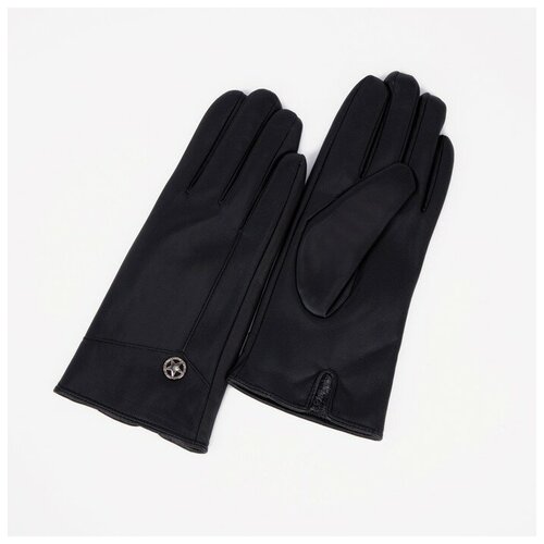 фото Перчатки сима-ленд демисезонные, подкладка, размер 24, черный