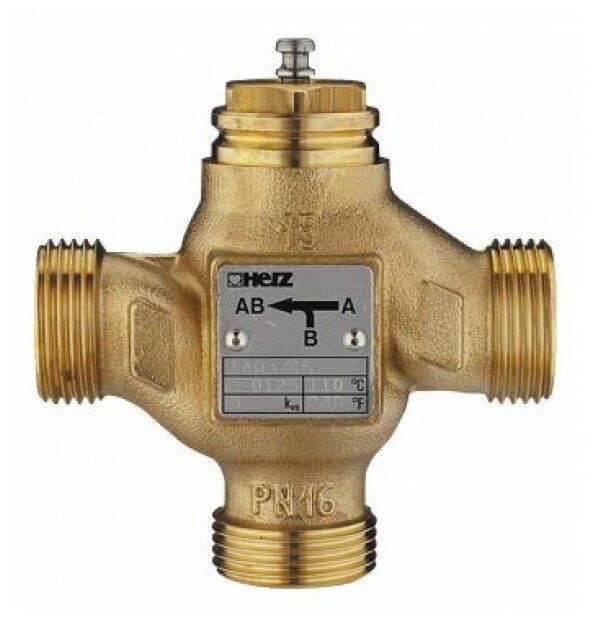 Клапан Herz регулирующий 3-х ходовой DN20 403720