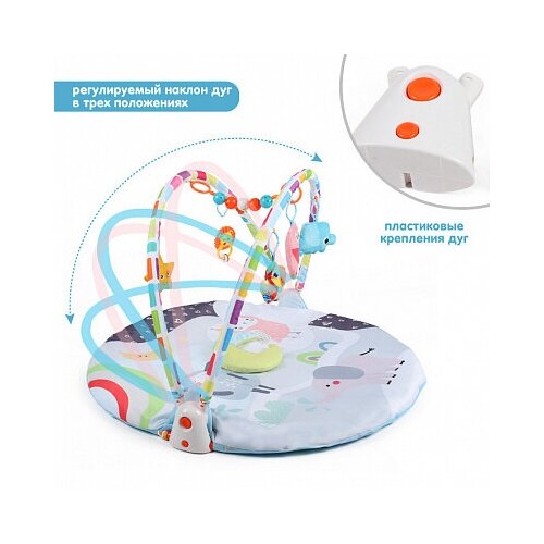 Развивающий коврик Konig Kids зимний ЛЕС