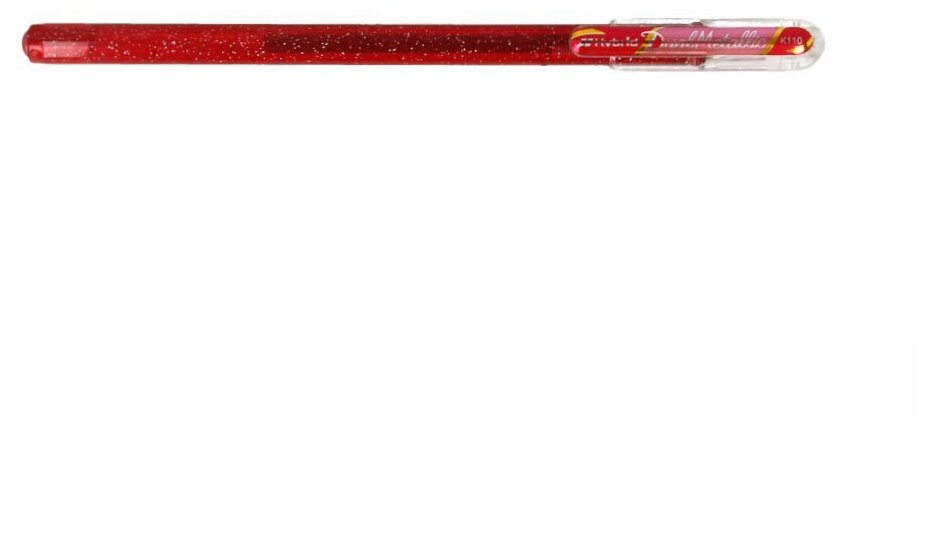 Ручка гелевая "Pentel" Hybrid Dual Metallic, d 1 мм K110-DPX цвет чернил: розовый