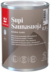 Tikkurila антисептик Supi Saunasuoja, 1 кг, 0.9 л, прозрачный