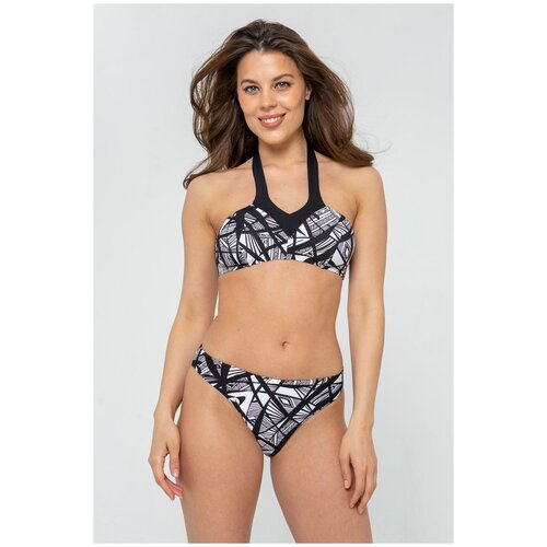 фото Плавки женские uniconf cbc207 v1, черно-белый (размер: l)