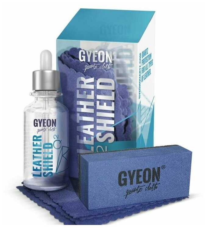 GYEON Leather Shield (50ml) - кварцевая керамическая защита для кожи 12 мес.