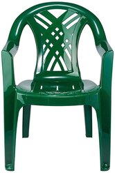 Кресло пластиковое Стандарт Пластик Престиж-2 84 x 60 x 66 см темно-зеленое