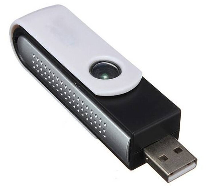 Портативный USB ионизатор для локальной отчистки воздуха для офиса, дома или автомобиля - фотография № 1