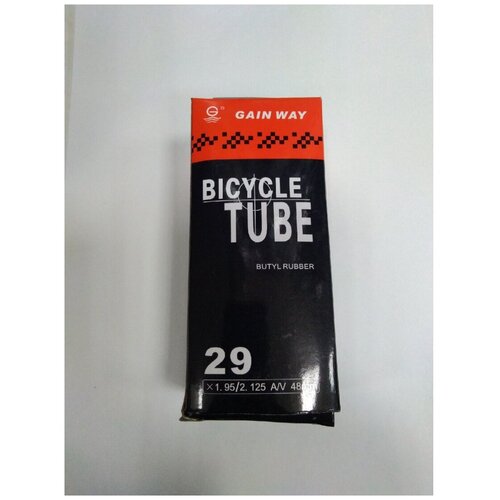 Камера велосипедная BUTYL 29х1.95/2.125 A/V ниппель 48 мм в коробке