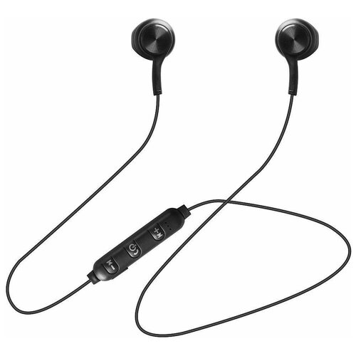 Наушники Crown CMBH-5098 беспроводные вкладыши микрофон BT 50 55 мАч чёрные 85000₽