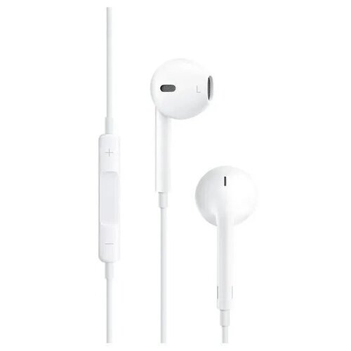 Наушники с микрофоном проводные белые 131800₽