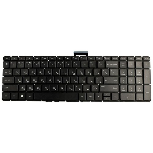 клавиатура для hp x360 13 aw blue с подсветкой p n sg a0310 xua Клавиатура для ноутбука HP 15-ab 17-g с подсветкой p/n: 809031-251