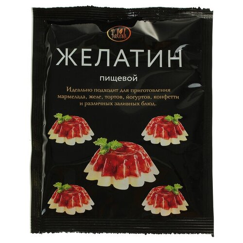 Желатин пищевой Relish, 50 г./В упаковке шт: 3