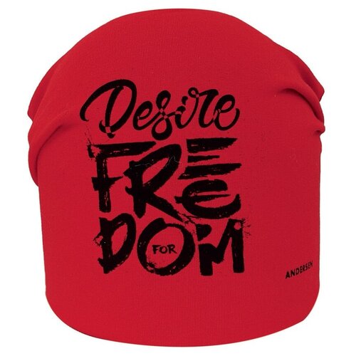фото Шапка андерсен универсальная красный 48-50