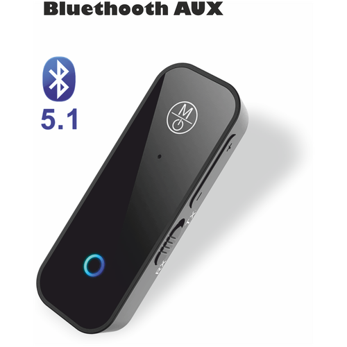 Bluetooth-приемник аудио адаптер, AUX 3.5mm, 140 mAh, Bluetooth 5.1