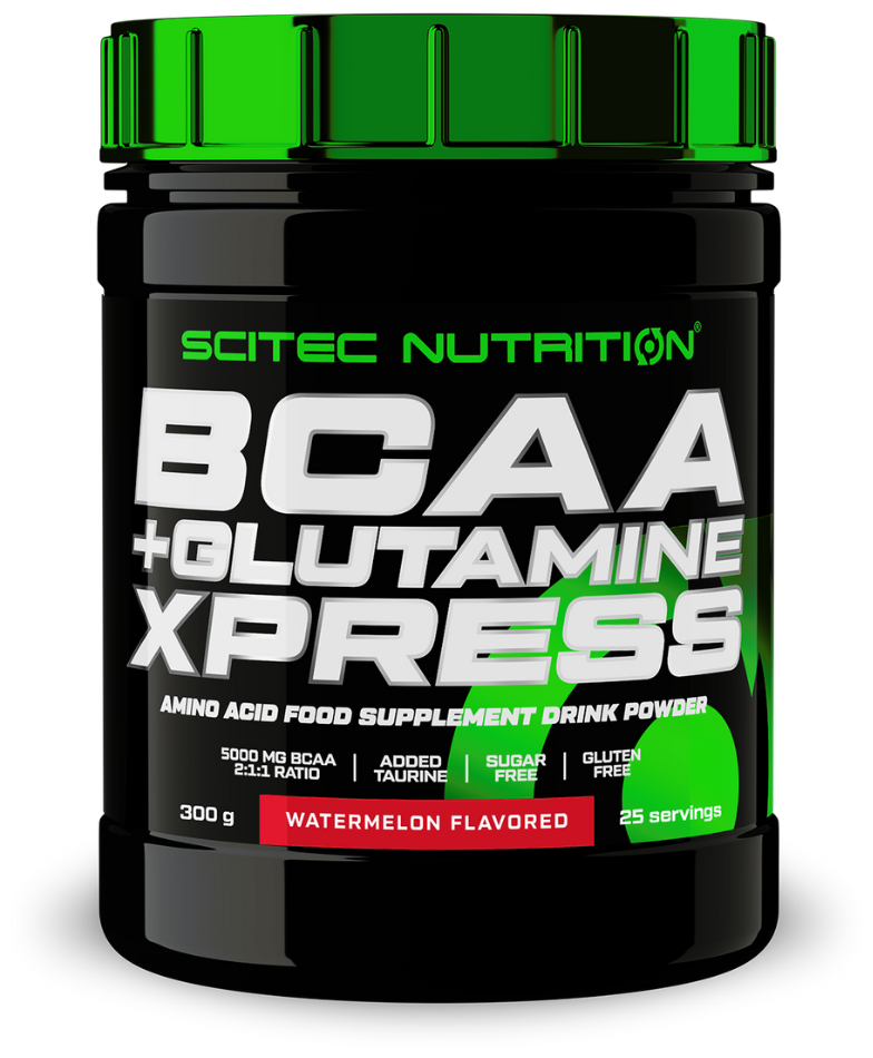 Scitec Nutrition BCAA+Glutamine Xpress 300 гр, арбуз