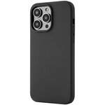 Чехол защитный uBear Touch Case для iPhone 14 Pro Max, силикон, софт-тач, чёрный - изображение