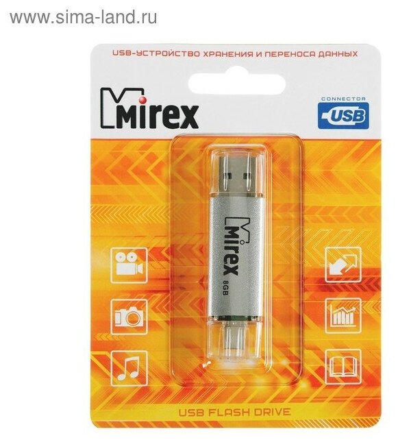 Накопитель USB 2.0 16GB Mirex - фото №8