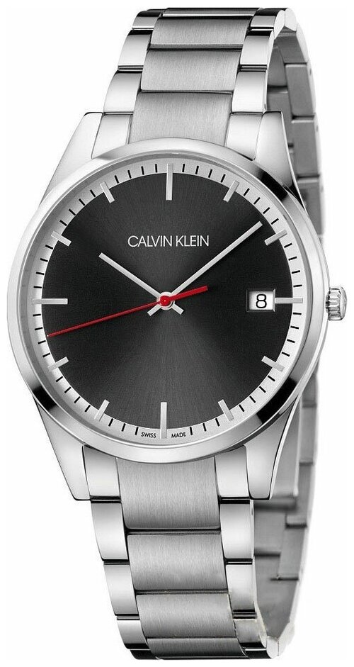 Наручные часы CALVIN KLEIN, серебряный, черный