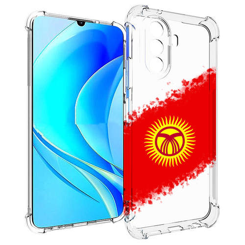 Чехол MyPads флаг Киргизии для Huawei Nova Y70 / Nova Y70 Plus (MGA-LX9N) / Huawei Enjoy 50 задняя-панель-накладка-бампер чехол mypads флаг киргизии для huawei nova y70 nova y70 plus mga lx9n huawei enjoy 50 задняя панель накладка бампер