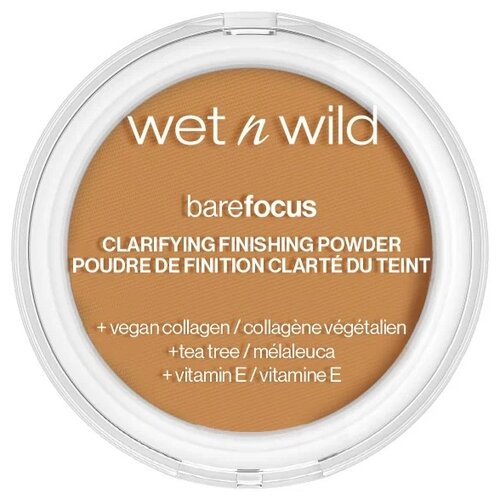 Купить Wet n Wild Пудра для лица Bare Focus Clarifying Finishing Powder Medium Tan 6 г, коричневый