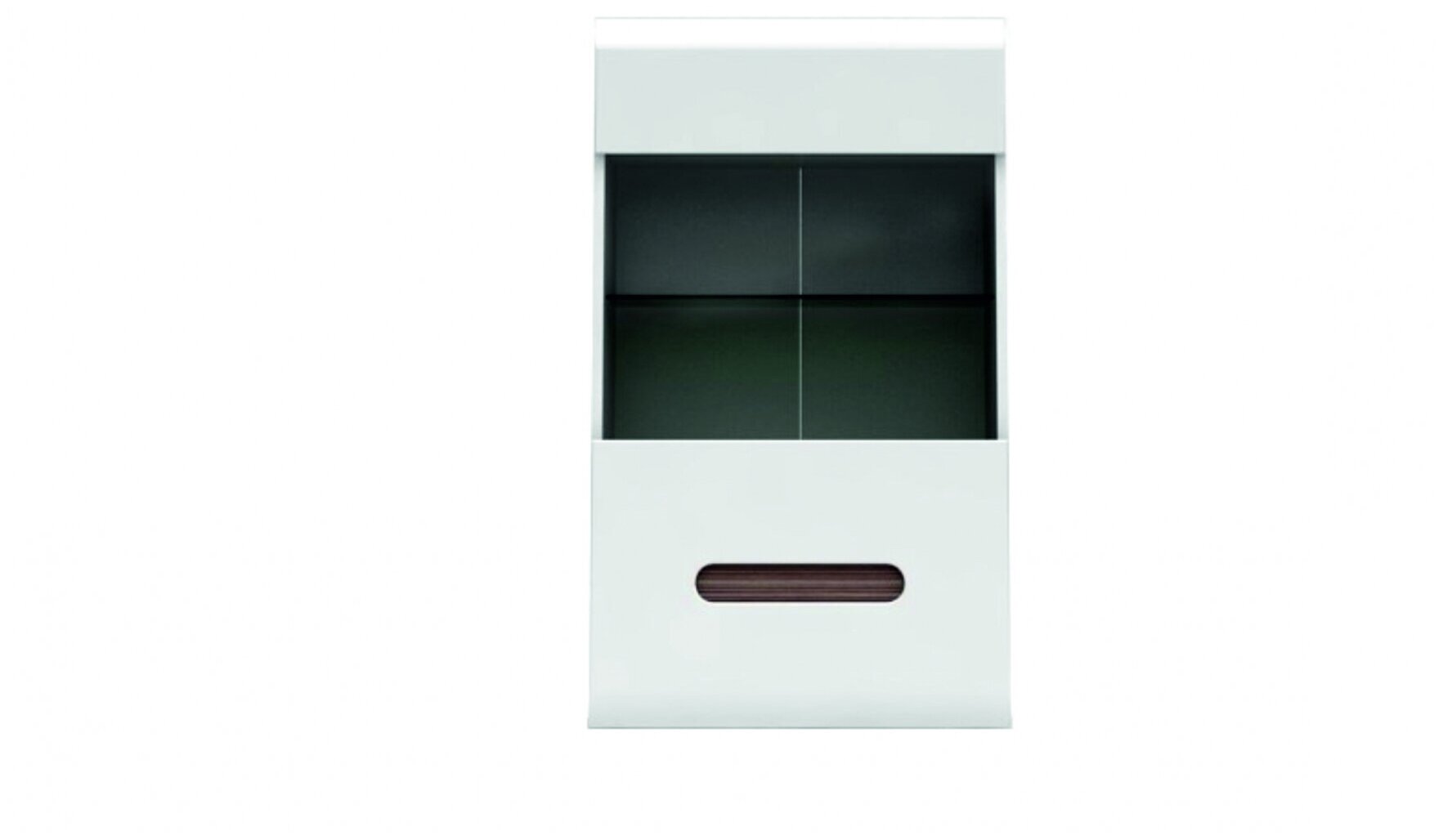 Шкаф настенный Black Red White Ацтека S205-SFW1W/10/6 белый - фотография № 14