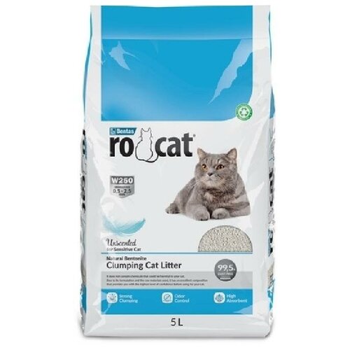 Ro Cat Ro Cat комкующийся наполнитель без пыли Натуральный пакет (Natural) ROCT-1122-PE5L-0000 4,25 кг 58020 (2 шт)