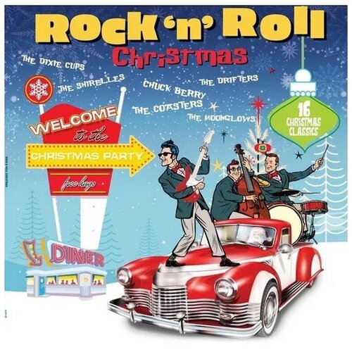 Виниловая пластинка Rock N Roll Christmas (LP) merry christmas newborn girl clothes cartoon cute gnome toddler boy bodysuit fashion 2021 festival red infant romper dropship