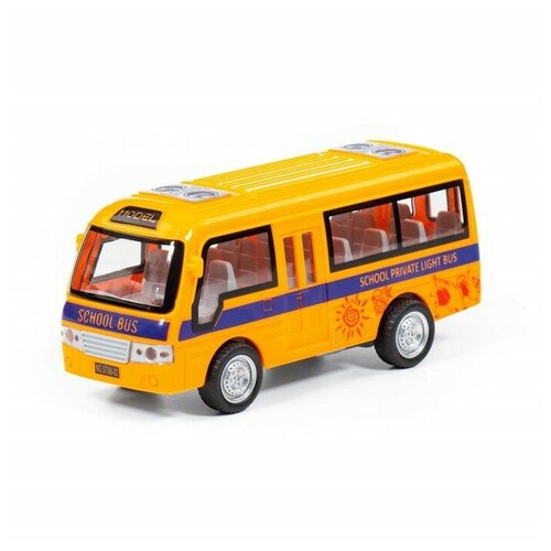 фото Автомобиль «школьный автобус» инерционный, со светом и звуком без бренда