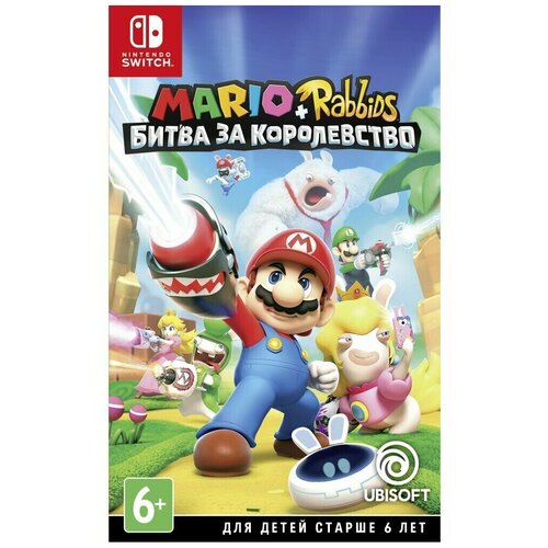 Игра Mario + Rabbids Битва за королевство (Nintendo Switch, русская версия) mario rabbids sparks of hope nintendo switch русская версия