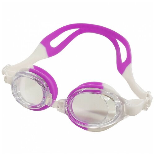 Очки для плавания детские E36884, фиолетово/белые очки для плавания sportex e36884 желтый зеленый