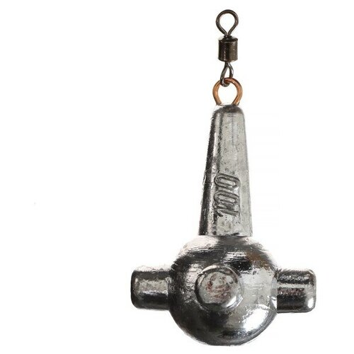 фото Груз маркетный булава ухо + вертлюг yugana, 100 гр, 5 шт. в упак.