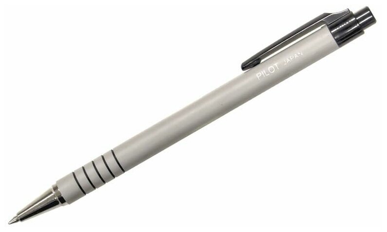 PILOT Ручка шариковая 0.7 мм, BPRK-10M-GY, 1 шт.