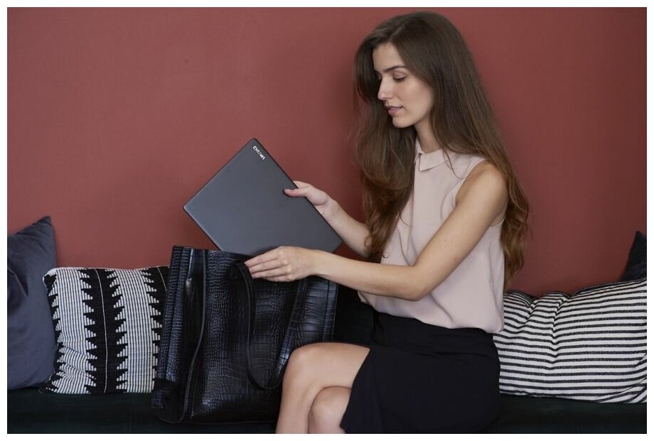 Ноутбук CHUWI 1416512 14 IPS Intel Core i3 10110U 21ГГц 16ГБ 512ГБ SSD Intel UHD Graphics Windows 11 Home серый