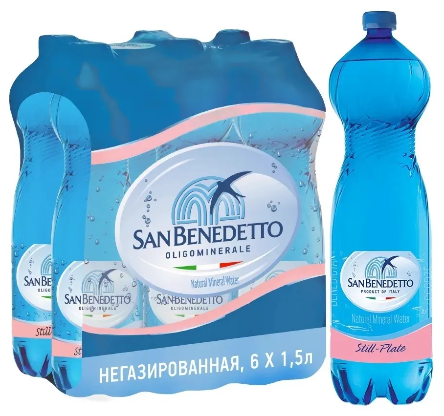 Минеральная вода San Benedetto негазированная ПЭТ