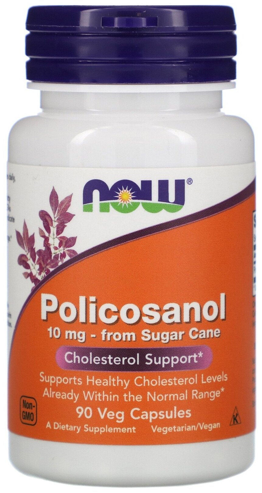 Капсулы NOW Policosanol, 100 г, 90 шт.