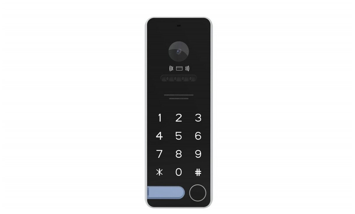 Вызывная (звонковая) панель на дверь TANTOS iPanel 2 WG EM KBD HD черный черный