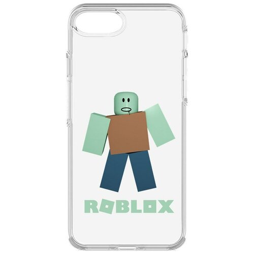 Силиконовый чехол / накладка / бампер Roblox-Зомби для iPhone 6 силиконовый чехол накладка бампер roblox зомби для xiaomi 12 lite