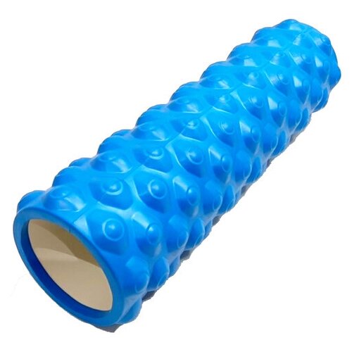 массажный ролик для фитнеса и йоги голубой 29см 8см Ролик массажный для йоги Coneli Yoga Dote 45x14 см голубой