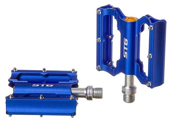 Педали STG BC-PD213 алюм, на пром подшип. Голуб