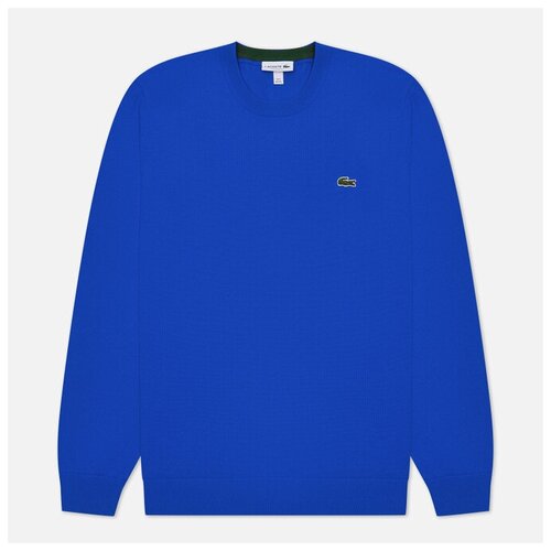 Мужской свитер Lacoste Crew Neck Organic Cotton синий, Размер XL