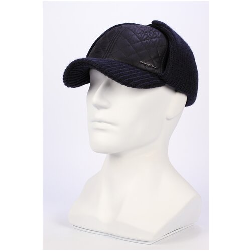 Бейсболка с ушами Starkoff цвет Синий тёмный размер 57