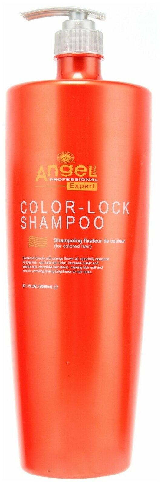 Angel Expert Шампунь-фиксатор цвета окрашенных волос Color-Lock Shampoo, 700 мл